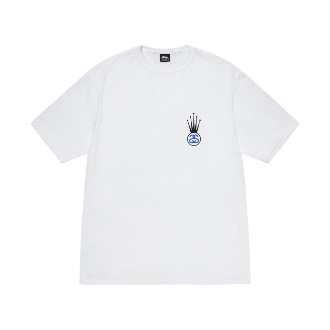 스투시 크라운 링크 티셔츠 화이트(Stussy Crown Link T-Shirt White) - 2