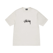 Stussy Small Stock T-Shirt Pigment Dyed Natural