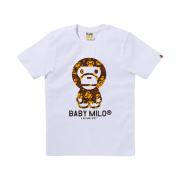 (W) BAPE All Baby Milo T-Shirt White