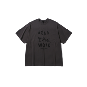 moif x inapsquare Work Work Work H/S Tee Charcoal