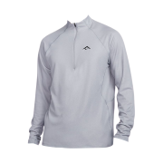 Nike Dri-Fit Trail Midlayer Half Zip Top Cement Grey Black - Asia