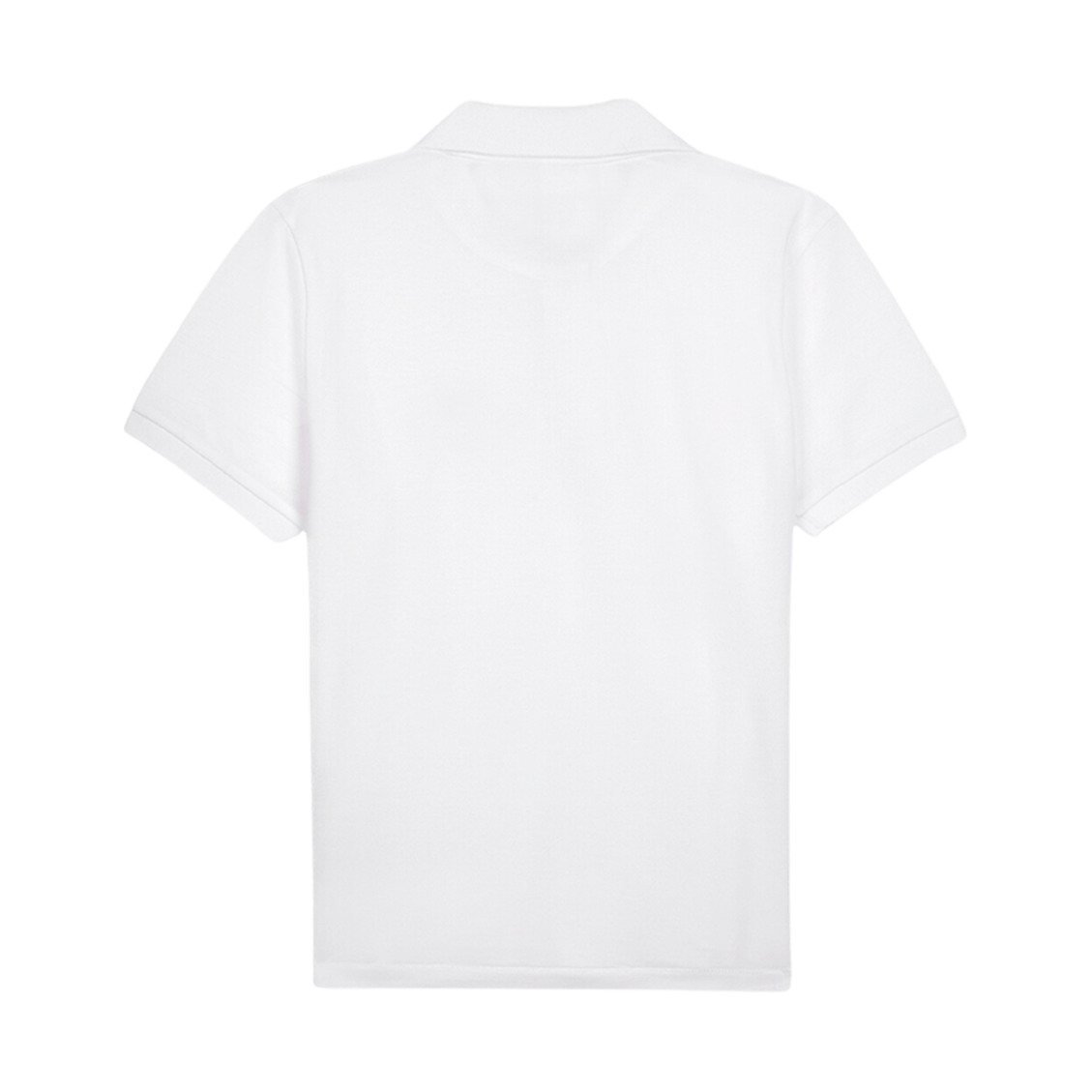 메종 키츠네 폭스 헤드 숏슬리브 폴로 셔츠 화이트(Maison Kitsune Fox Head Short Sleeve Polo Shirt White) - 2