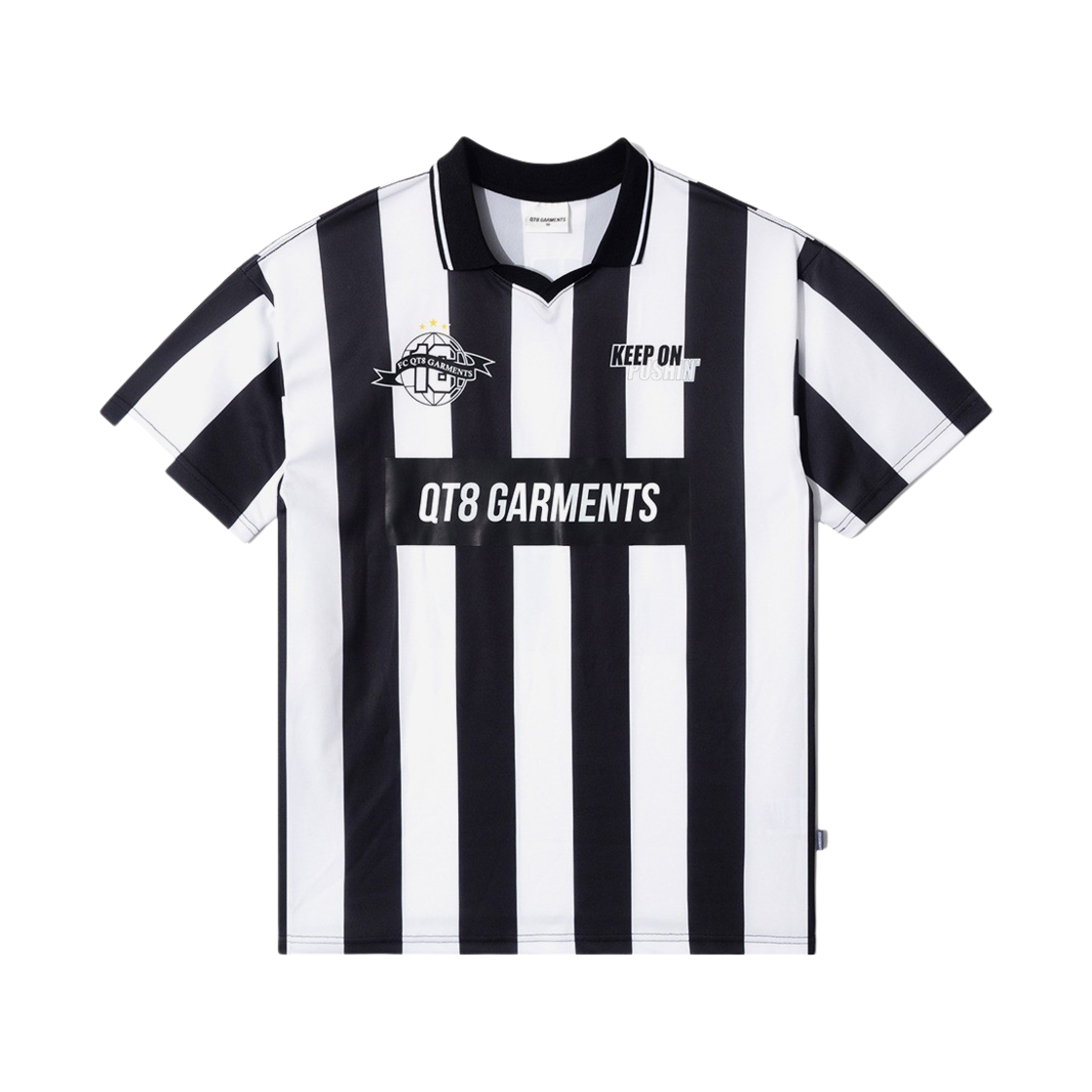 큐티에잇 가먼츠 쓰리알 싸커 져지 레미