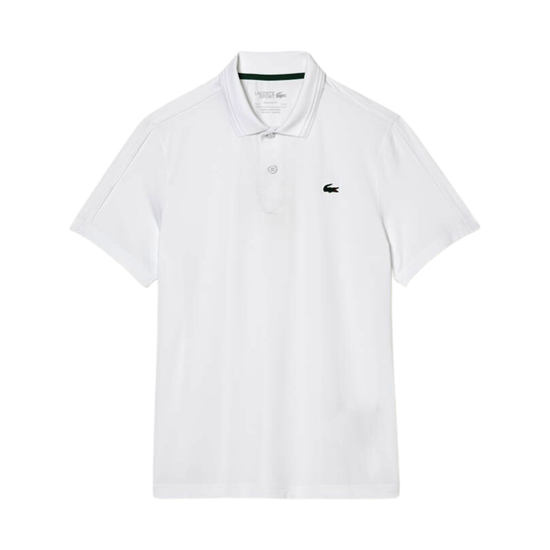 라코스테 프리미엄 테니스 티셔츠 화이트(Lacoste Premium Tennis T-Shirt White) - 1