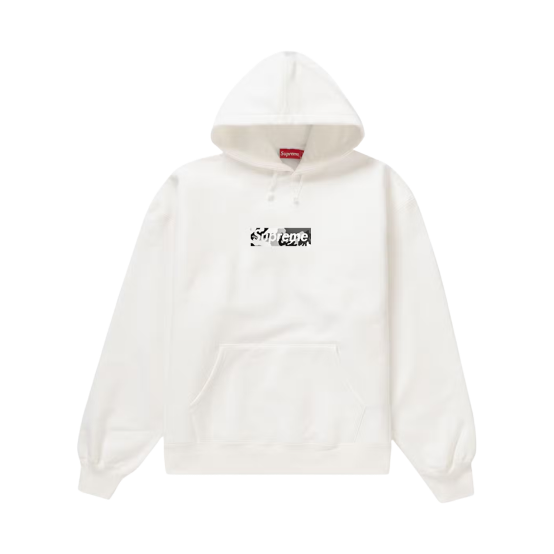 슈프림 마이애미 박스로고 후드 스웨트셔츠 화이트 - 25SS(Supreme Miami Box Logo Hooded Sweatshirt White - 25SS)