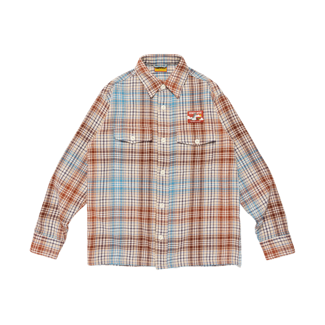 휴먼 메이드 체크 셔츠 화이트(Human Made Check Shirt White) - 2
