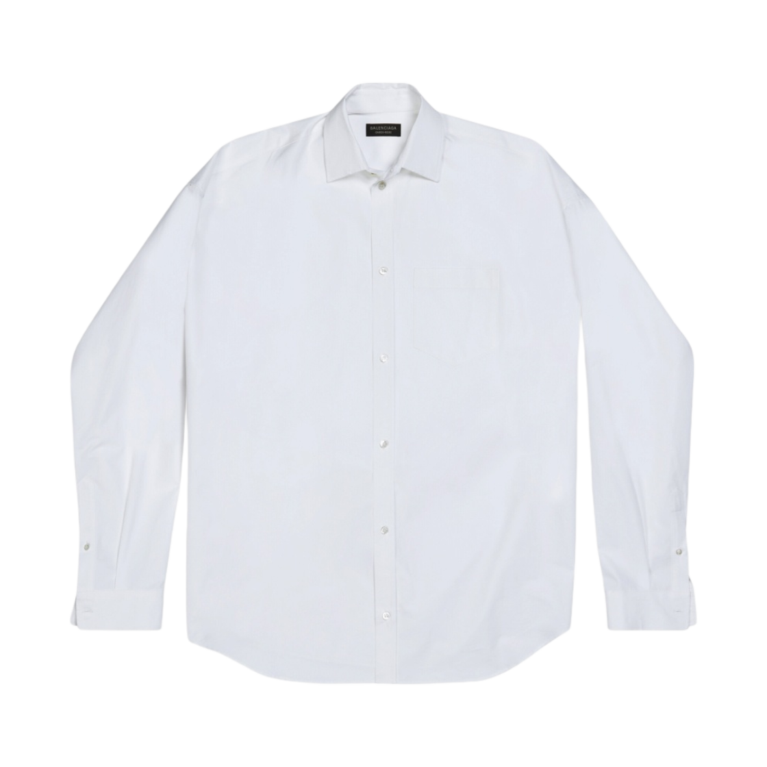 발렌시아가 코쿤 셔츠 화이트(Balenciaga Cocoon Shirt White) - 1
