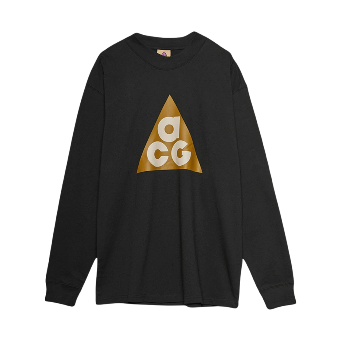 DC4080-011 Nike NRG ACG Long Sleeve Logo T-Shirt Black - Asia
