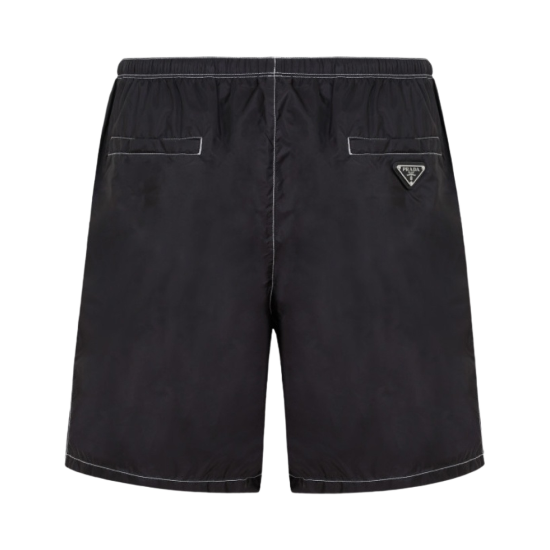 프라다 리나일론 스윔 트렁크 블랙(Prada Re-Nylon Swim Trunks Black) - 2