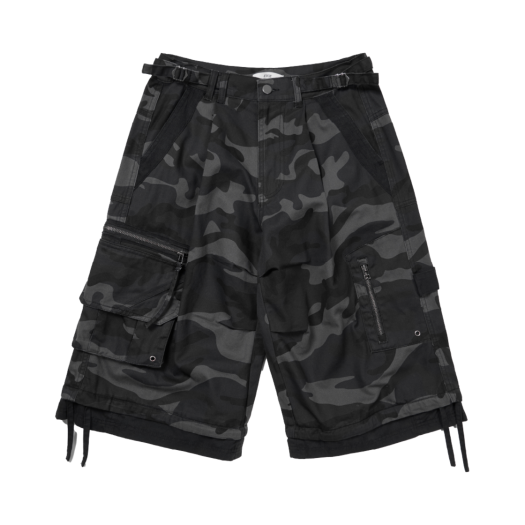 ET2502SO01CM ETCE Layered Cargo Bermuda Shorts 2.0 Camo