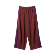 Needles H.D. Track Pants Poly Smooth Wine