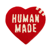 Human Made Heart Rug Small Red