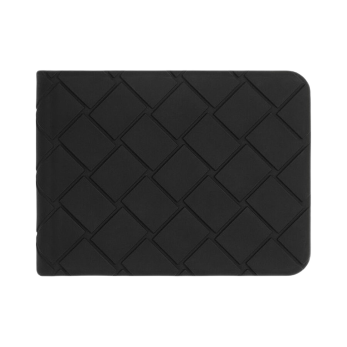 701848V0EY01000 Bottega Veneta Bi-Fold Wallet Black