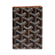 Goyard Saint Marc Card Holder Black Tan
