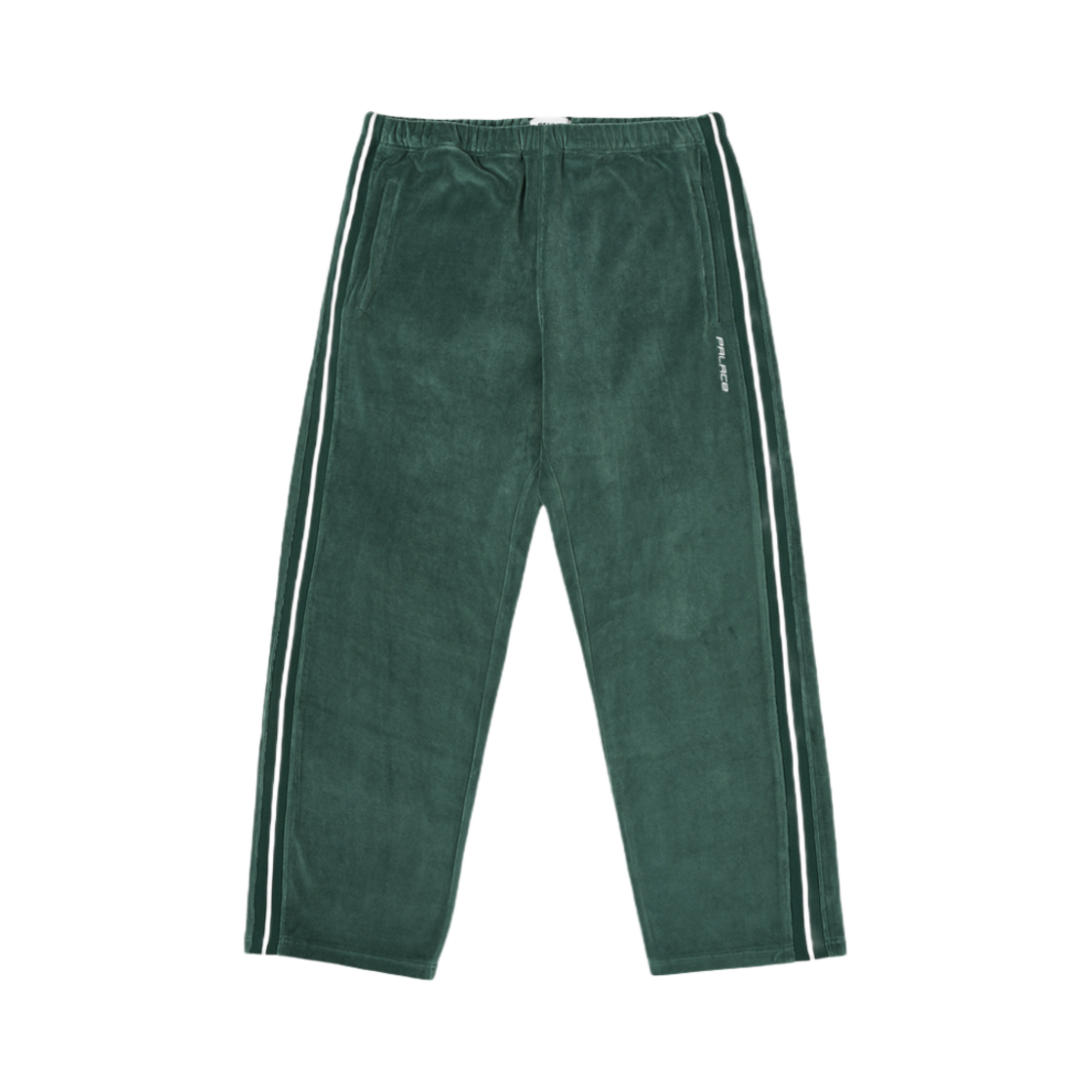 - Palace Rib Panel Jogger Green - 24SS