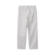 Carhartt WIP Newcomb Drill Single Knee Pants Sonic Silver Garment Dyed