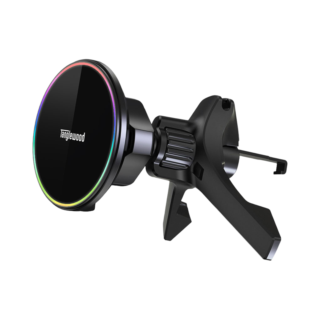 탱글우드 카멜레온 엠비언트 라이트 링 차량용 맥세이프 무선 충전 거치대(Tanglewood Chameleon Ambient Light Ring Magnetic Wireless Car Charger) - 1