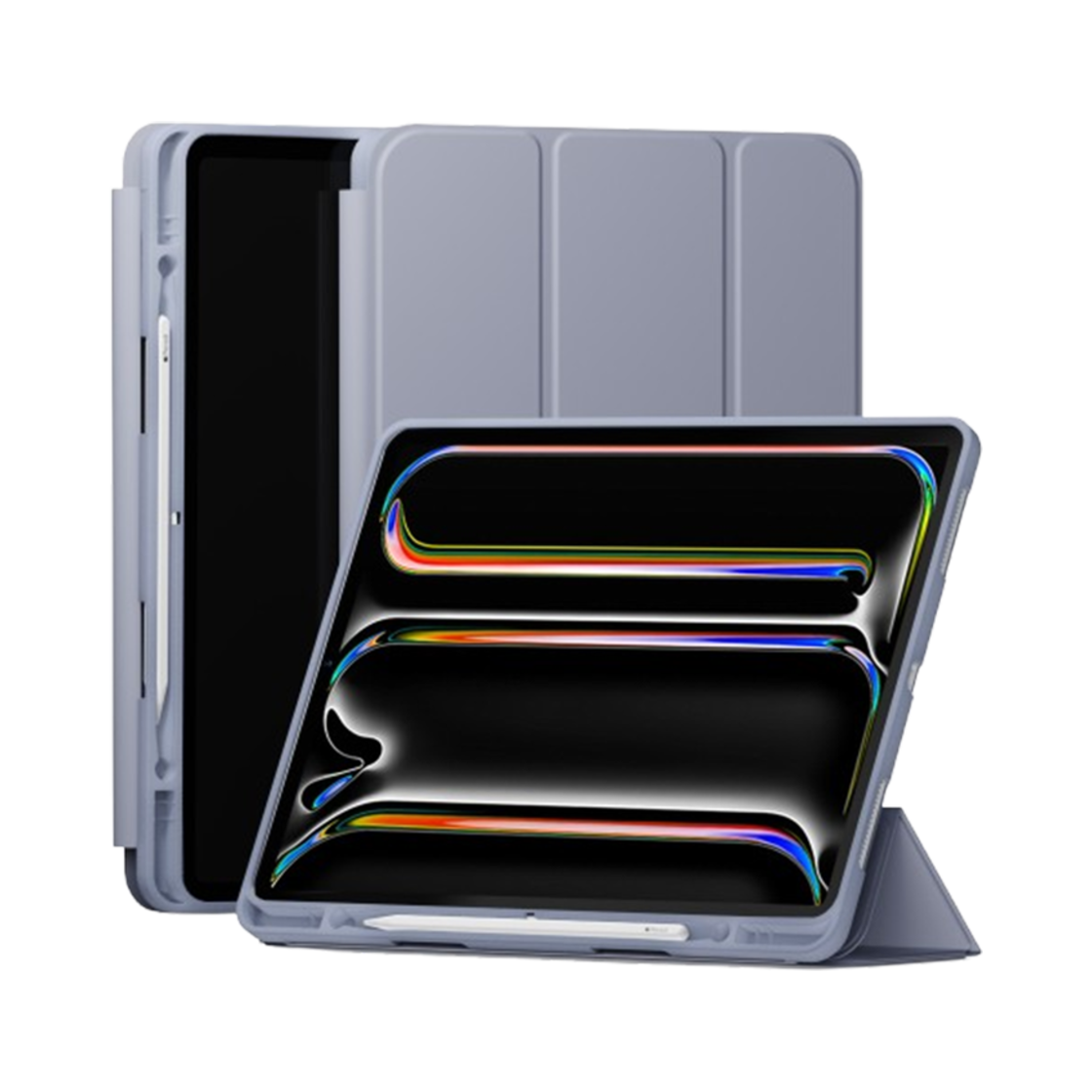 신지모루 스마트커버 투웨이 거치 모드 펜슬 수납 신지폴리오 케이스 아이패드 미니 에어 프로 10/9/8/7/6/5세대 태블릿 파우치 라벤더퍼플(SINJIMORU SmartCover 2-Way Stand Mode Pencil Storage Sinjifolio Case iPad Mini Air Pro 10/9/8/7/6/5 Tablet Pouch Lavender Purple)