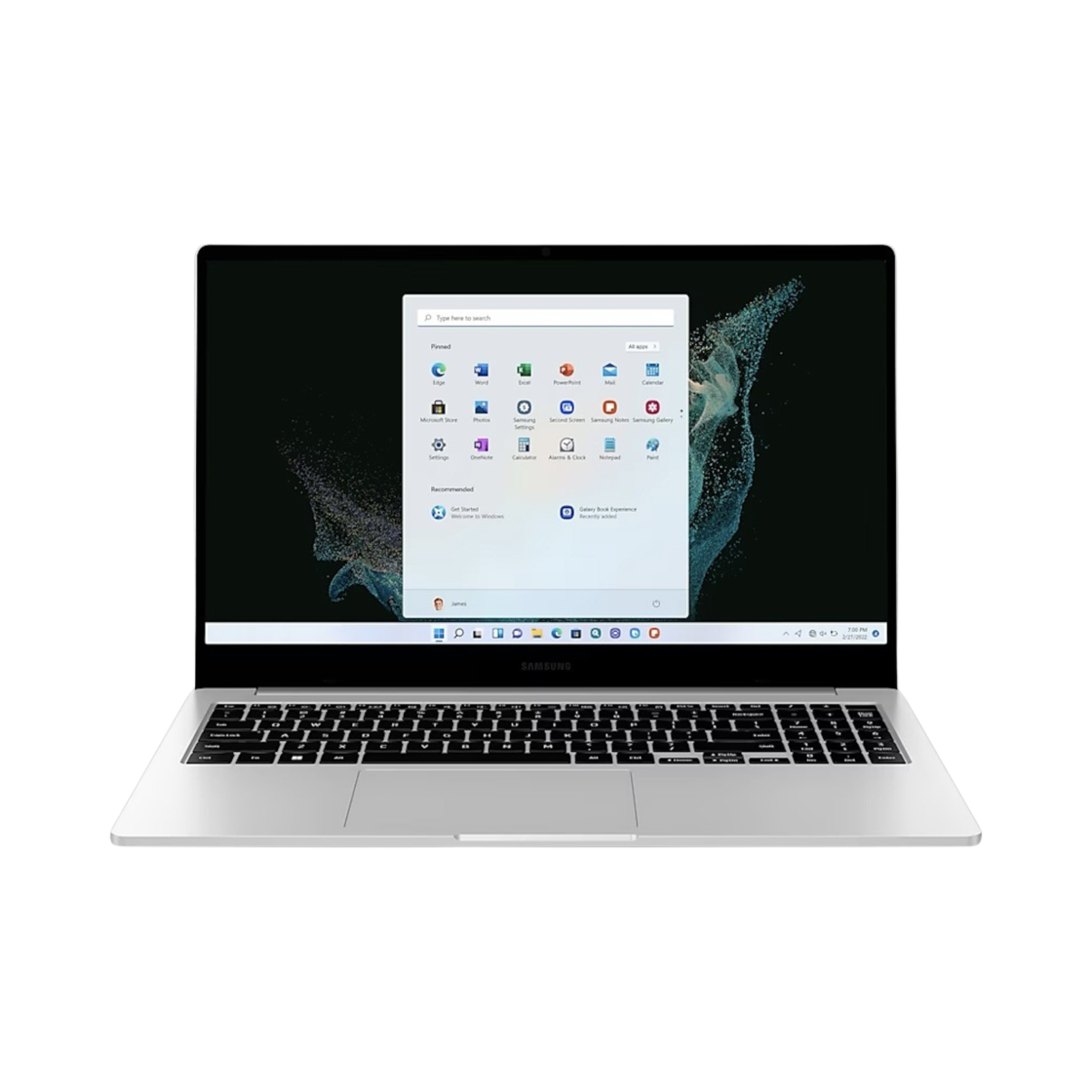 삼성 갤럭시 북2 프로 39.6cm i7 256GB SSD / 8GB 메모리 실버 (국내 정식 발매 제품)(Samsung Galaxy Book2 Pro 39.6cm i7 256GB SSD / 8GB RAM Silver (Korean Ver.))