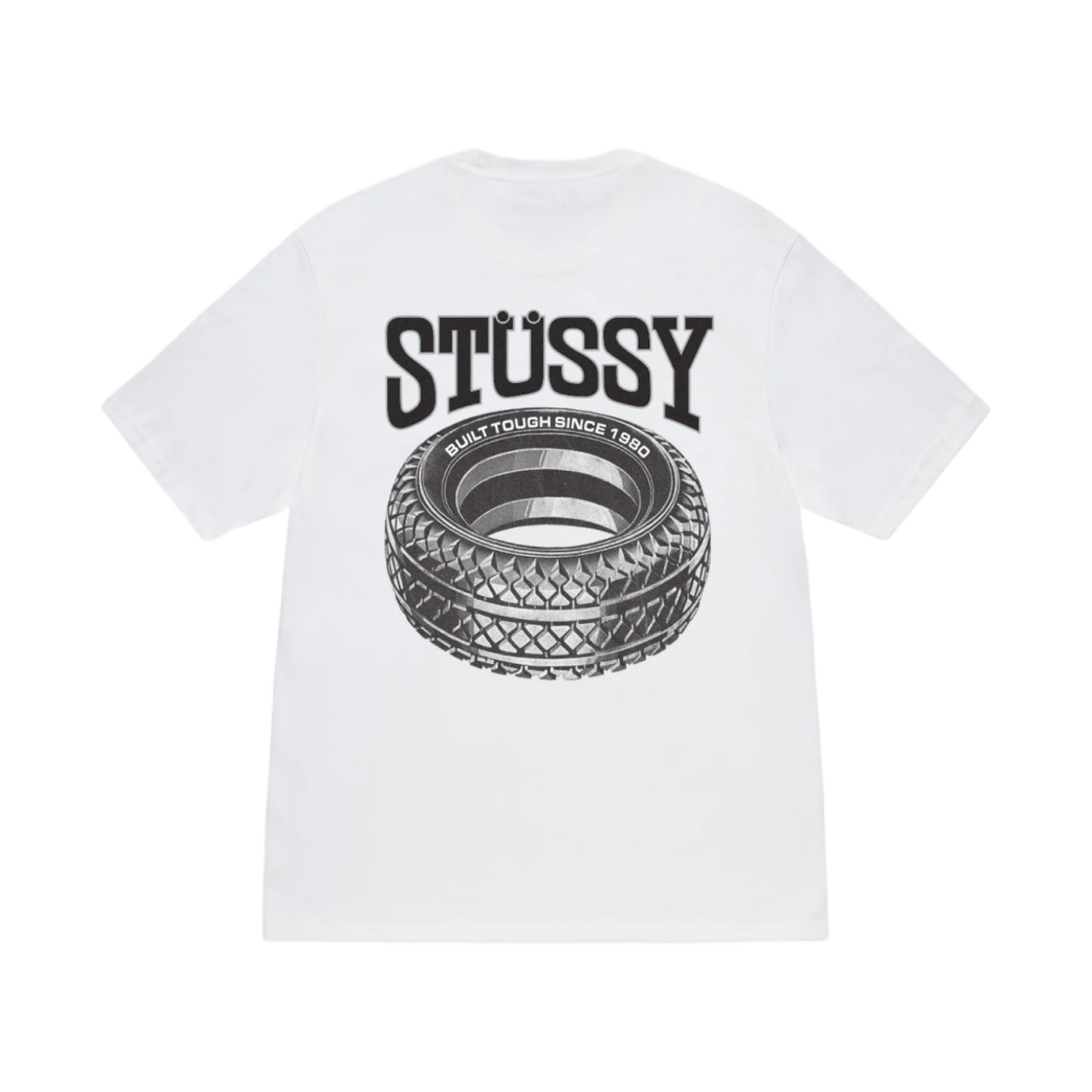 스투시 터프 트레드 티셔츠 화이트(Stussy Tough Tread T-Shirt White) - 1