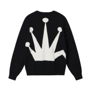 Stussy Bent Crown Sweater Black