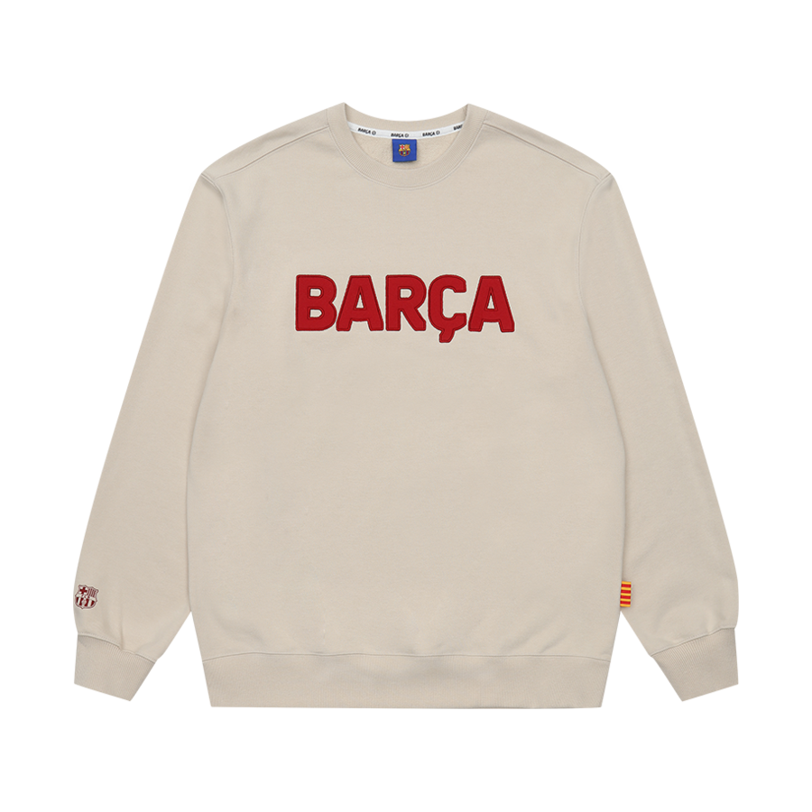EBCASWBE1 FC Barcelona Classic Line Sweatshirt Beige