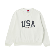 N ARCHIVE American Dream Vintage Sweat-Shirts Ivory