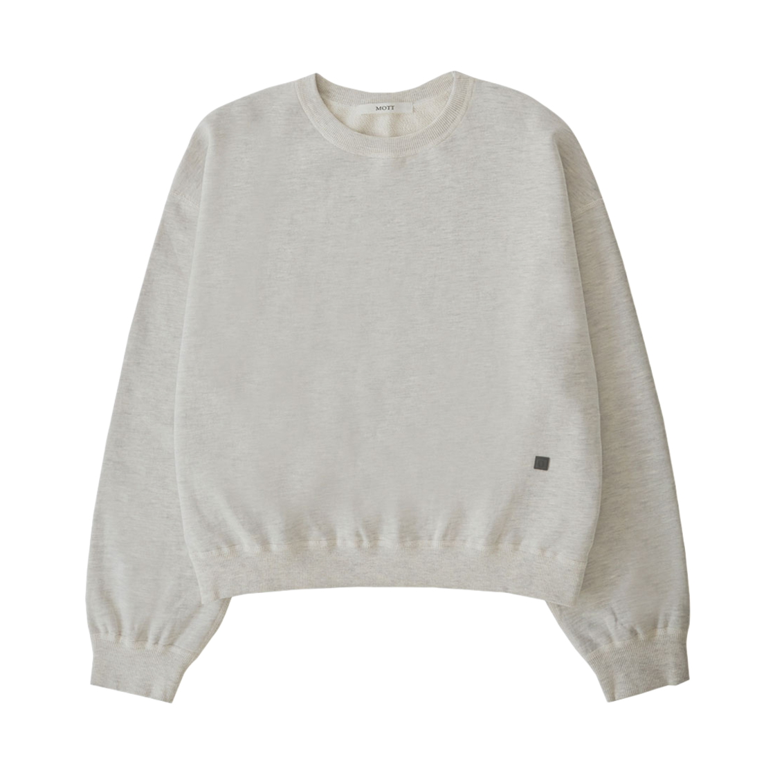 MT 2DS CS OT F SS Mott Stitch Sweatshirt Plain Oatmeal