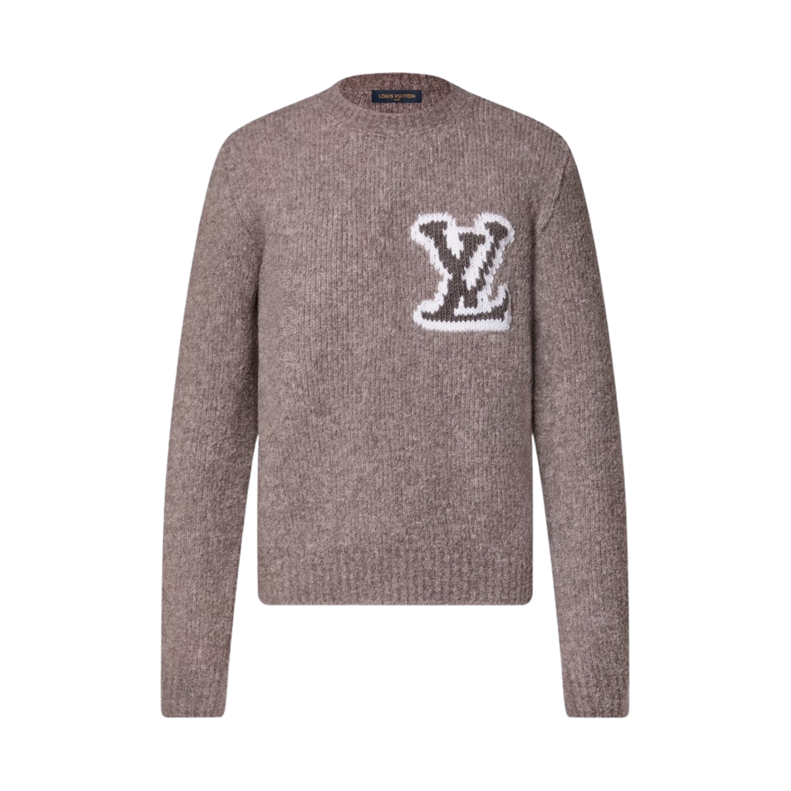 - Louis Vuitton Wool Blend Crewneck Lava Smoke
