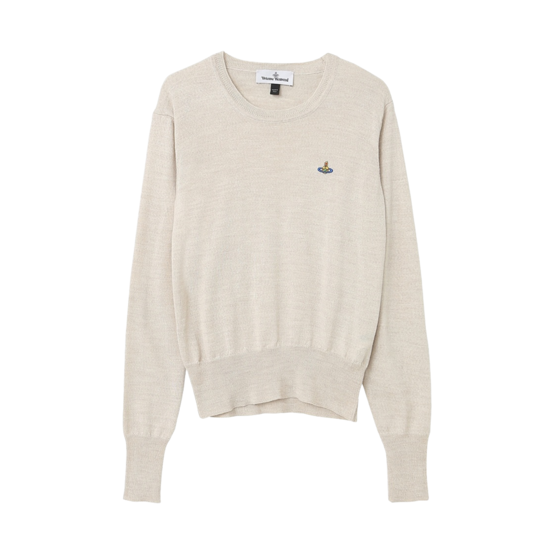 (W) 비비안 웨스트우드 베아 점퍼 니트 오트밀 - 21FW((W) Vivienne Westwood Bea Jumper Knit Oatmeal - 21FW) - 1