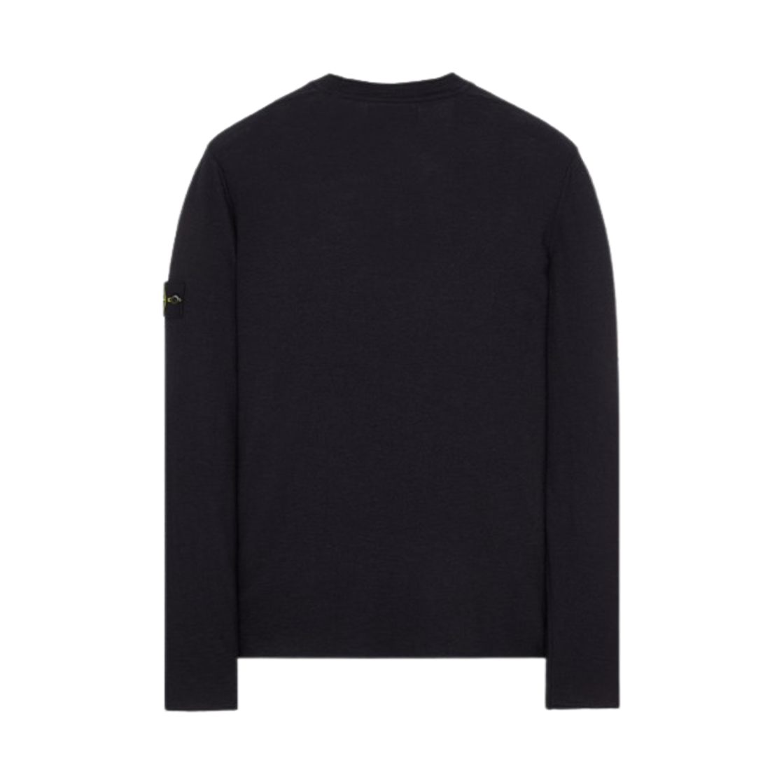 스톤 아일랜드 574B9 리버스 스타킹 스티치 슬럽 울 나일론 크루넥 니트 블랙 - 23FW(Stone Island 574B9 Reverse Stocking Stitch Slub Wool Nylon Crewneck Knit Black - 23FW) - 2