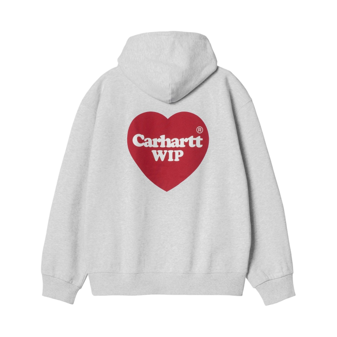 칼하트 WIP 후드 하트 스웨트셔츠 애쉬 헤더(Carhartt WIP Hooded Heart Sweatshirt Ash Heather) - 2
