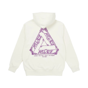 Palace Tri-Le Beurre Hood White - 21FW