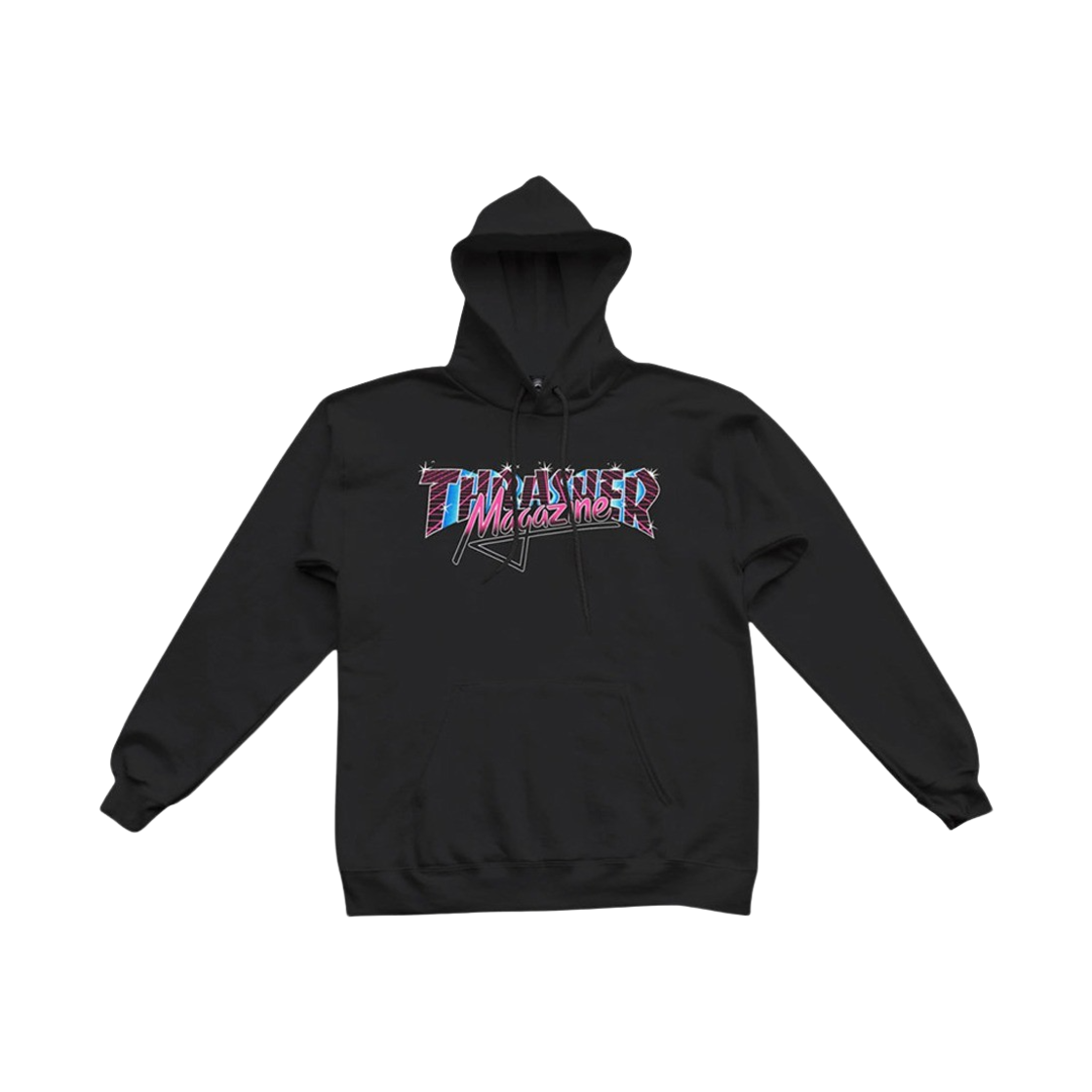 트레셔 바이스 로고 후드 블랙(Thrasher Vice Logo Hood Black) - 1