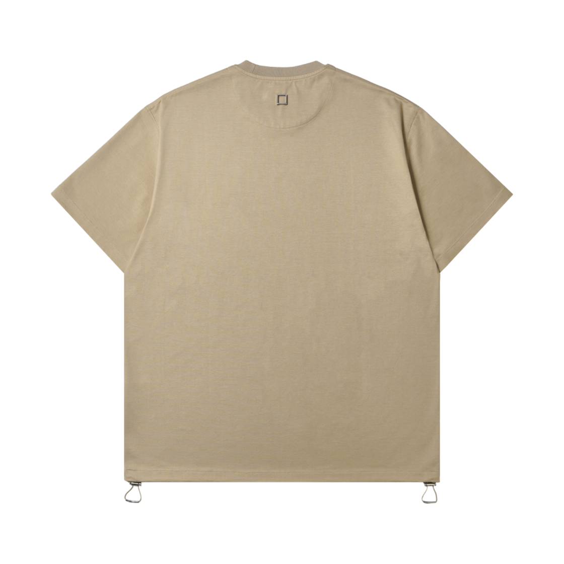 우영미 코튼 스트링 티셔츠 티셔츠 베이지 - 23SS(Wooyoungmi Cotton String T-Shirt Beige - 23SS) - 2