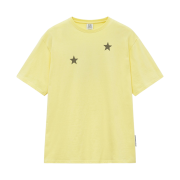 Thevinylhouse Star T-Shirt Yellow