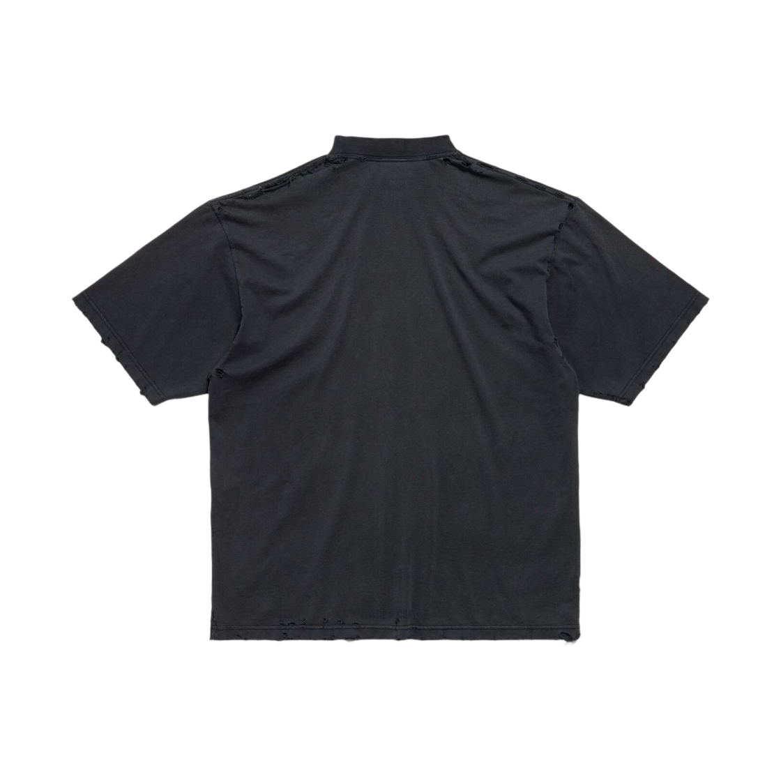 발렌시아가 파리 리버티 미디움 핏 티셔츠 블랙(Balenciaga Paris Liberty Medium Fit T-Shirt Black) - 2