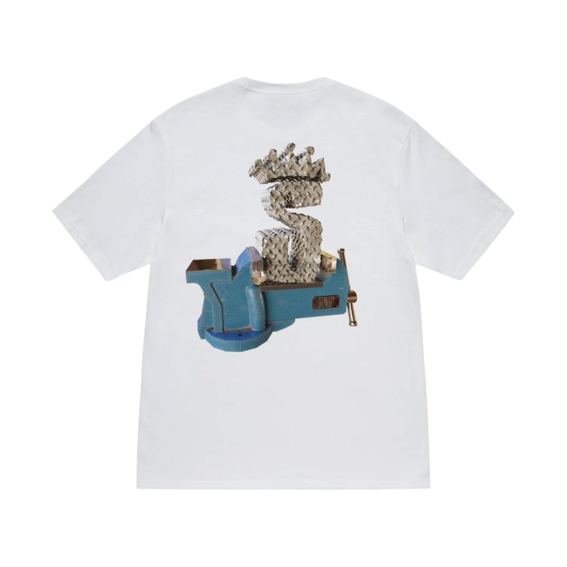 스투시 터프 스터프 티셔츠 화이트(Stussy Tuff Stuff T-Shirt White)