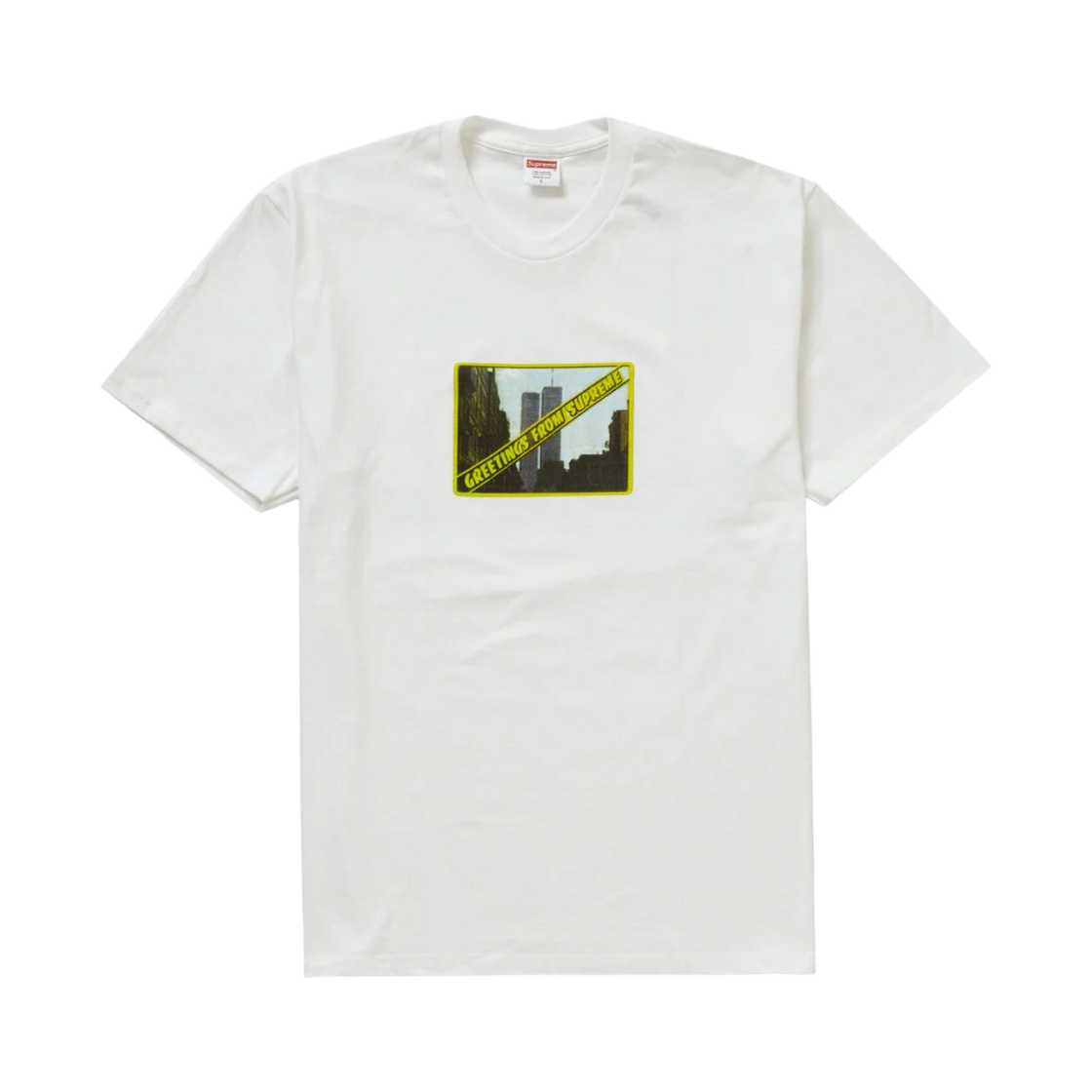 - Supreme Greetings T-Shirt White - 19SS