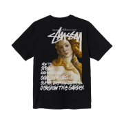 Stussy Spring Weeds T-Shirt Black