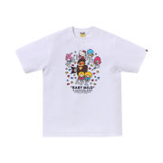 BAPE Baby Milo x Sanrio Characters T-Shirt #2 White