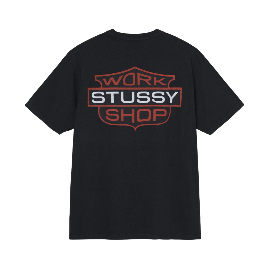 스투시 x 아워레가시 배지 티셔츠 블랙(Stussy x Our Legacy Badge T-Shirt Black) - 1