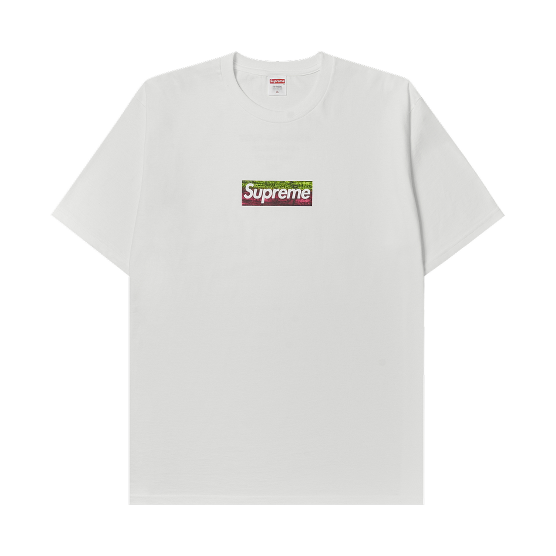 슈프림 로스엔젤레스 파이어 릴리프 박스로고 티셔츠 화이트 - 25SS(Supreme Los Angeles Fire Relief Box Logo T-Shirt White - 25SS)
