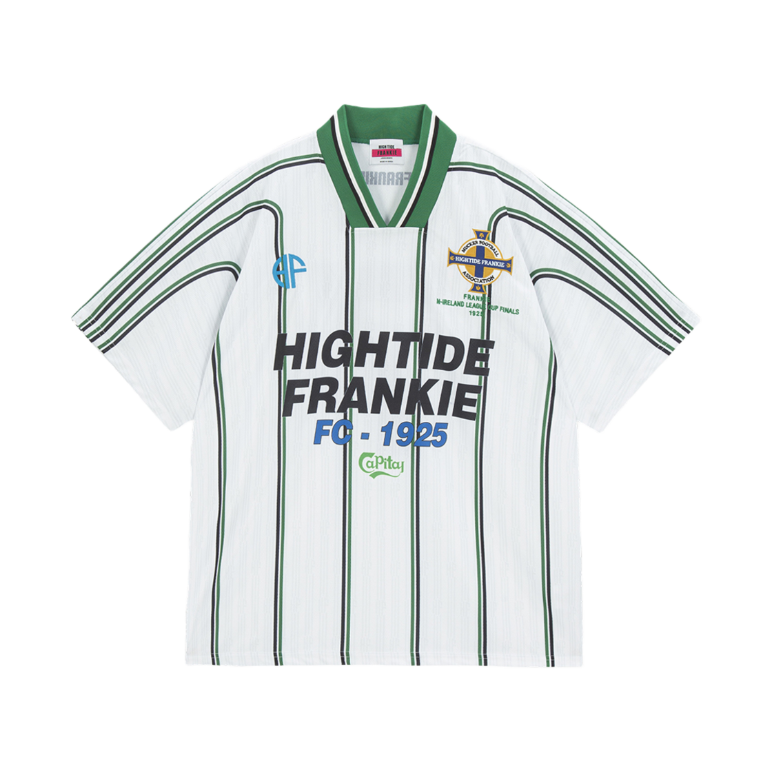 Tシャツ・カットソー HIGH TIDE FRANKIE 1925 FRANKIE DERBY JERSEY WHITE MUSINSA | HIGHTIDE FRANKIE 1925 FRANKIE DERBY JERSEY WHITE