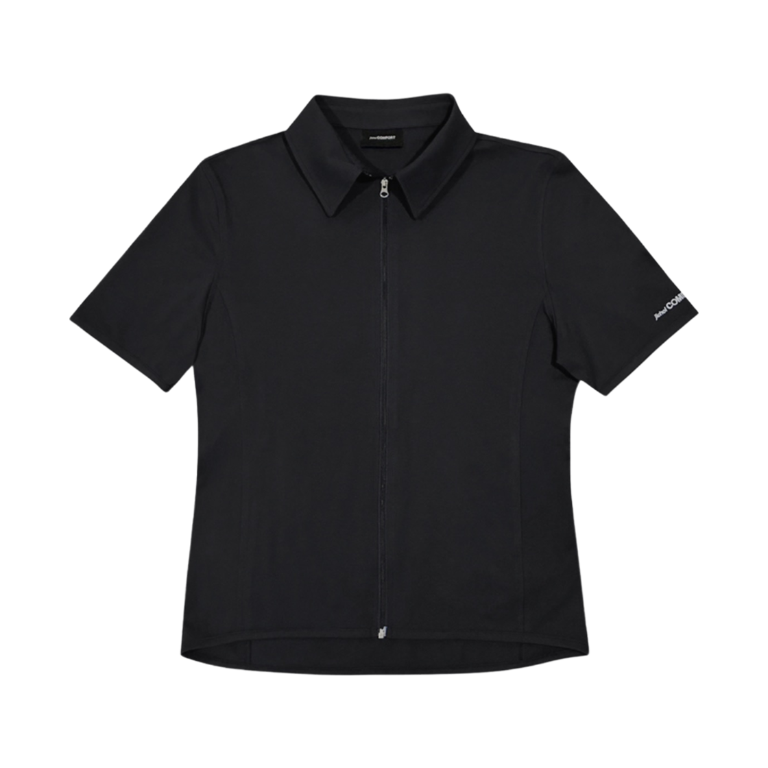 (W) 지초이 집 셔츠 블랙((W) Jichoi Zip Shirt Black)