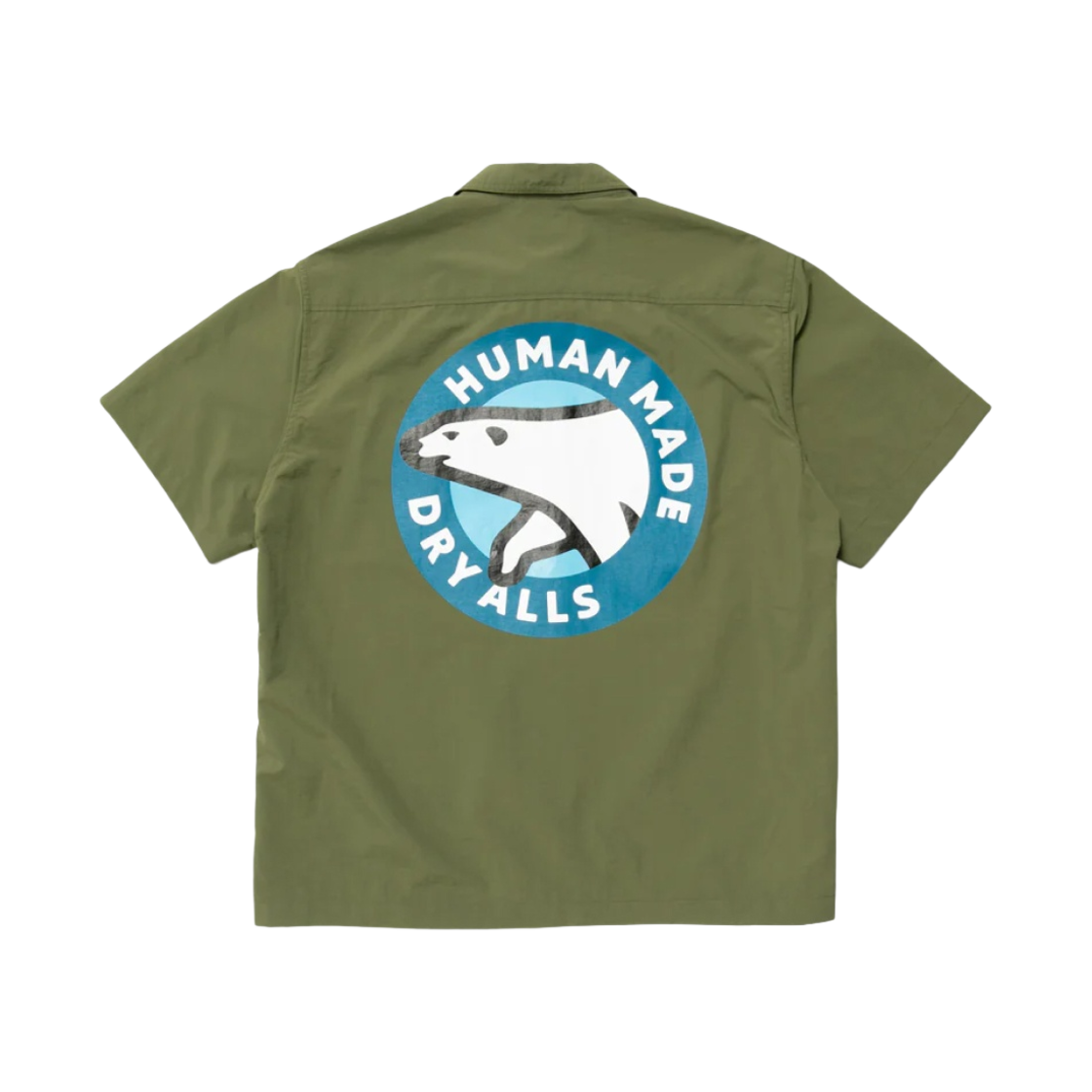 휴먼 메이드 캠핑 숏슬리브 셔츠 올리브 드랩(Human Made Camping S/S Shirt Olive Drab) - 1