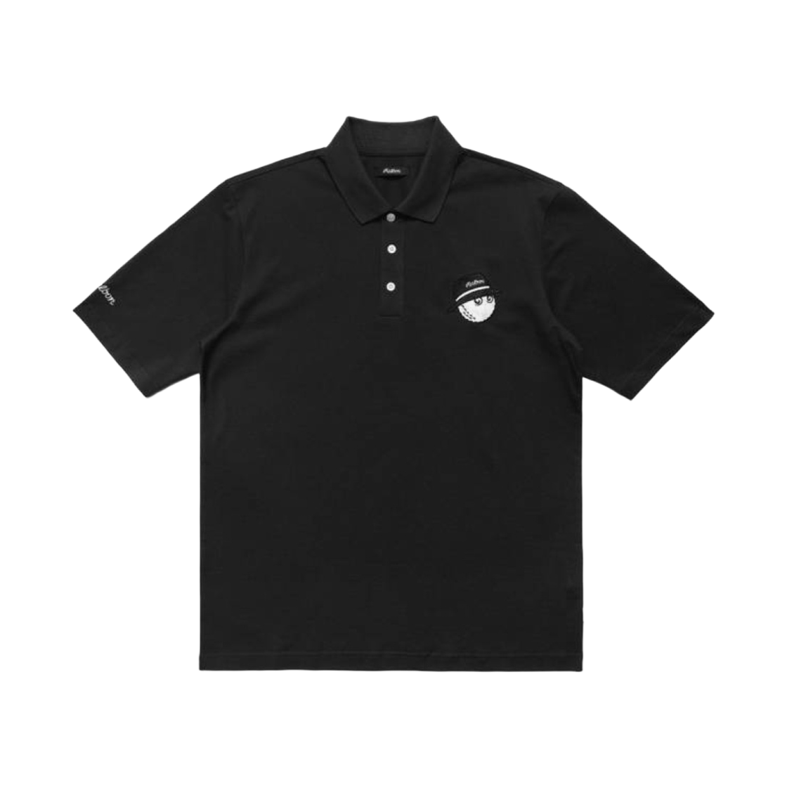 말본 골프 쿠퍼 폴로 블랙(Malbon Golf Cooper Polo Black)