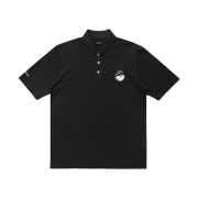 Malbon Golf Cooper Polo Black