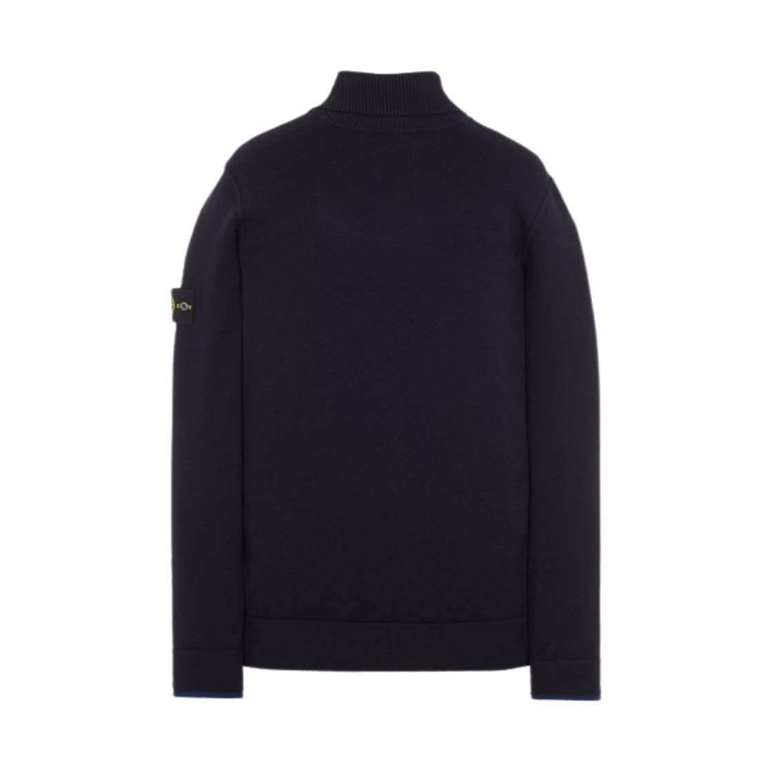 스톤 아일랜드 530A1 스트레치 터틀넥 니트 네이비 블루 - 23FW(Stone Island 530A1 Stretch Turtleneck Knit Navy Blue - 23FW) - 2