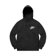 Supreme x Nike Half Zip Hooded Sweatshirt Black - 21SS